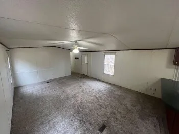 a view of empty room