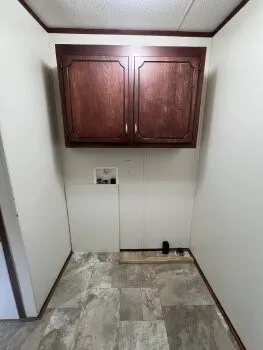 a view of a garage with a sink