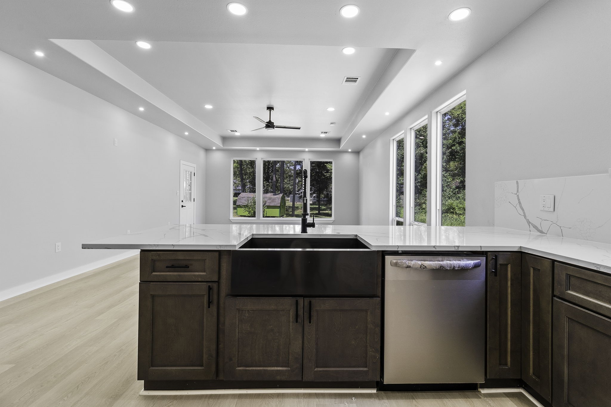 599 Bridgeview Drive Onalaska, TX 77360 - Photo 9 of 27 a kitchen with a sink and window
