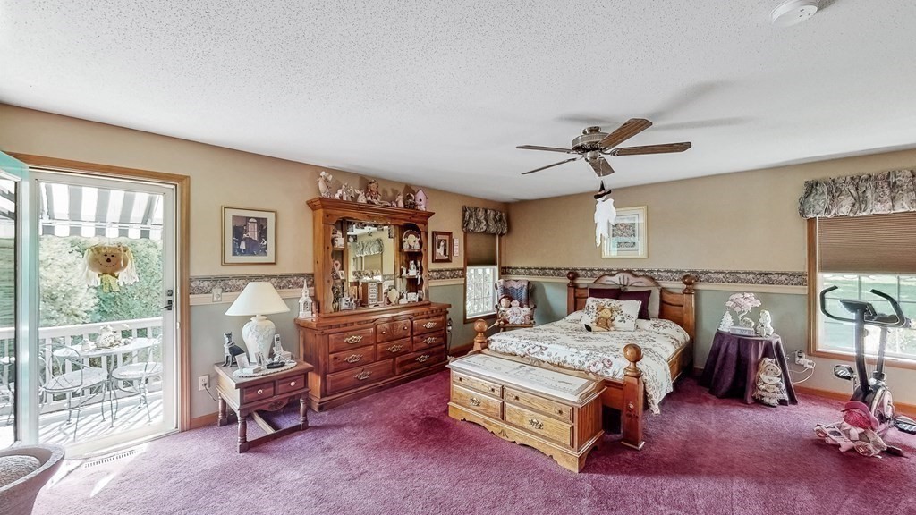 59 Scenic Road Westfield, MA 01085 - Photo 21 of 41 a bedroom with furniture and a large window