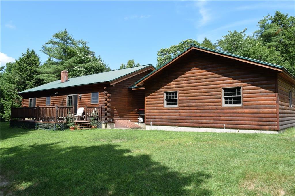 643 Dead River Road Bowdoin, ME 04287 - Photo 5 of 32 Rear of home and 2 car garage. Metal...