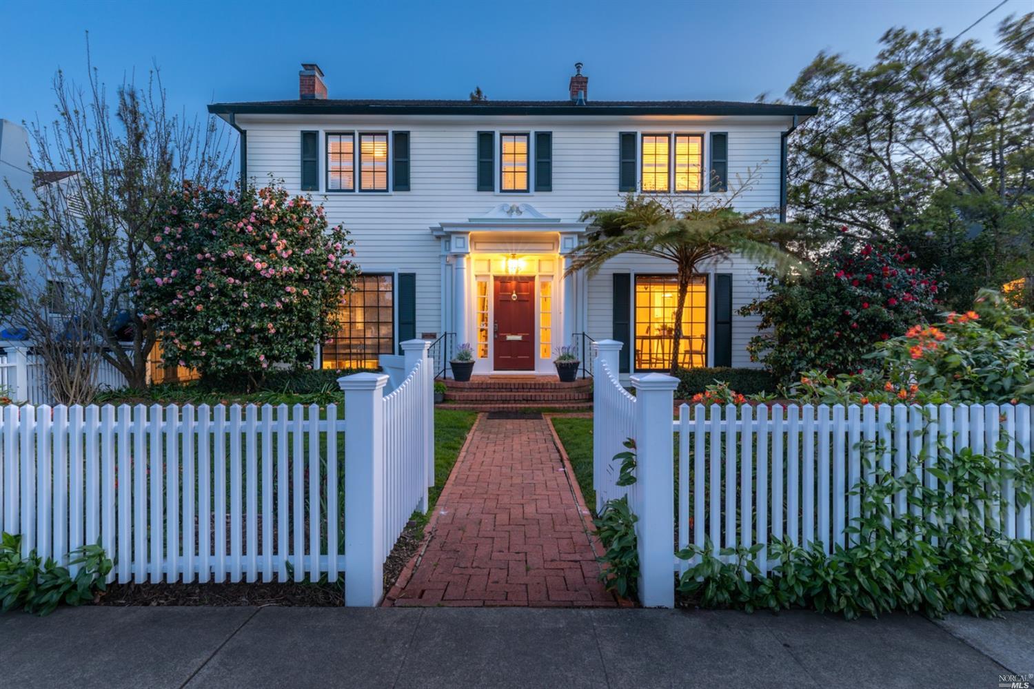 front view of a house