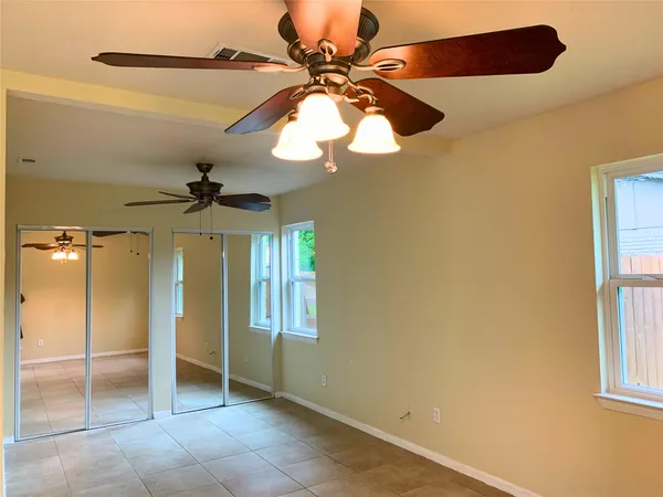 a view of a livingroom with a window