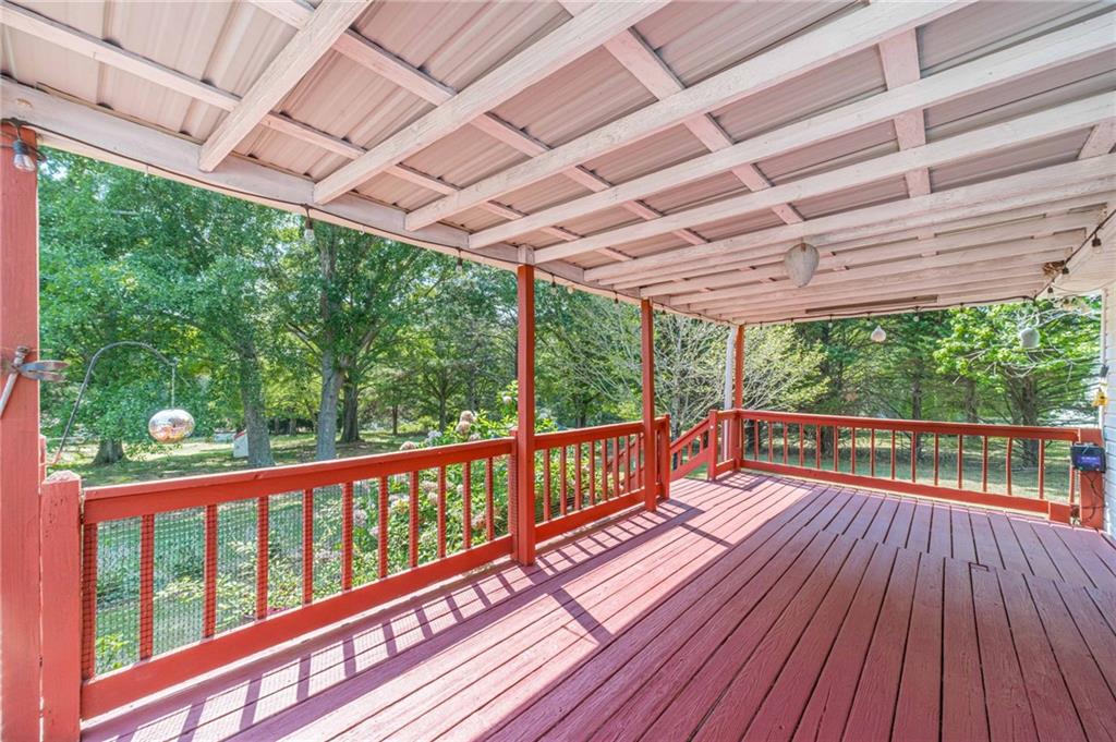 317 Duncan Road Oxford, GA 30054 - Photo 30 of 48 a view of a wooden deck
