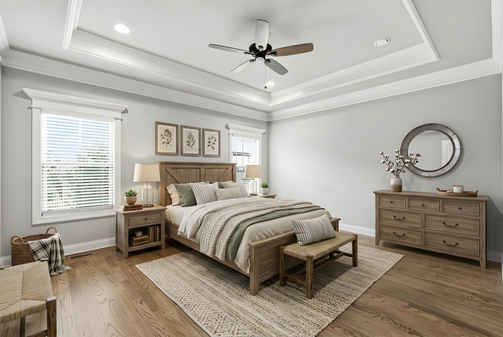 1706 Sorrell Pk Drive Spring Hill, TN 37174 - Photo 18 of 50 a bedroom with a bed and a dresser