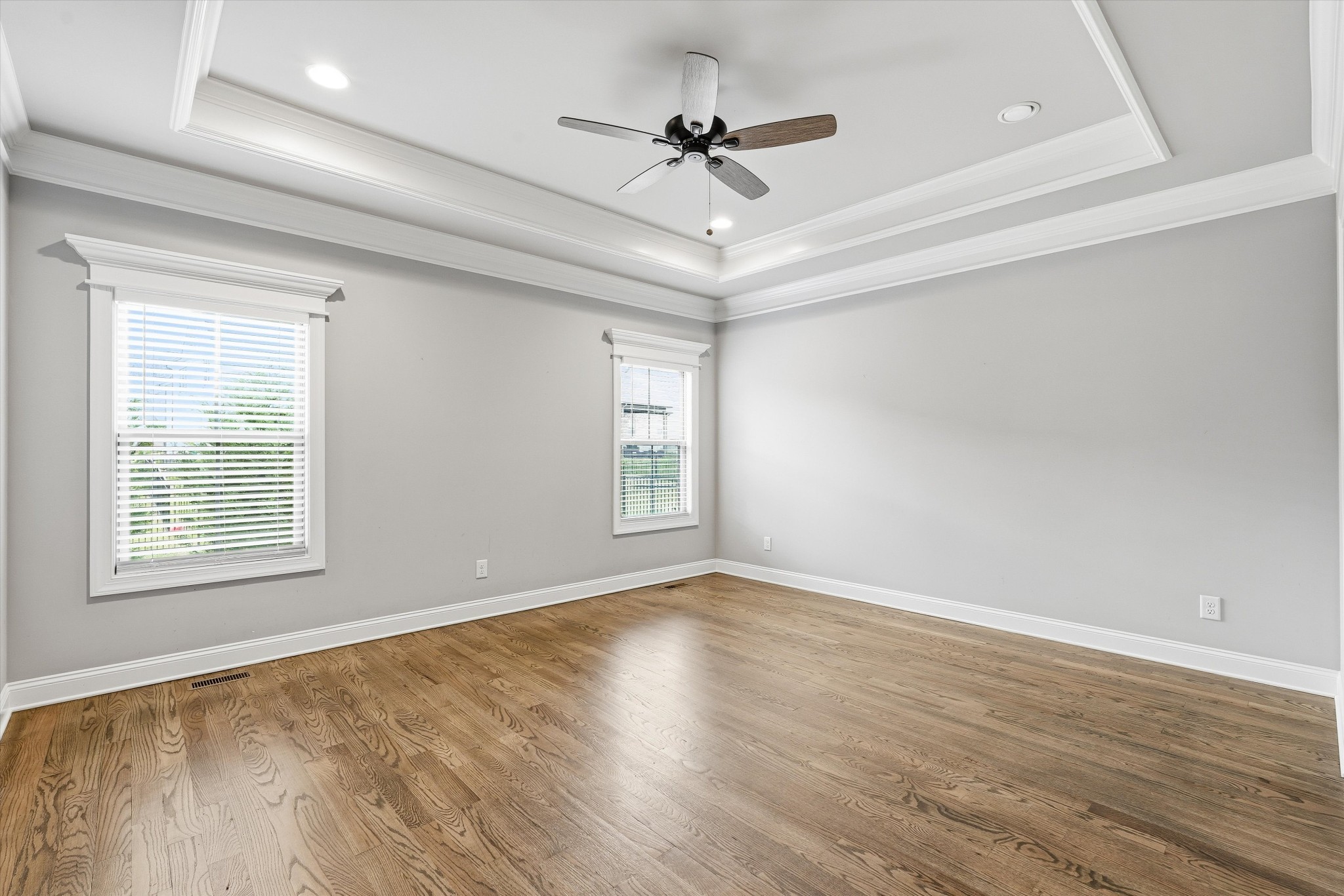 1706 Sorrell Pk Drive Spring Hill, TN 37174 - Photo 19 of 50 a view of an empty room with a window and wooden floor