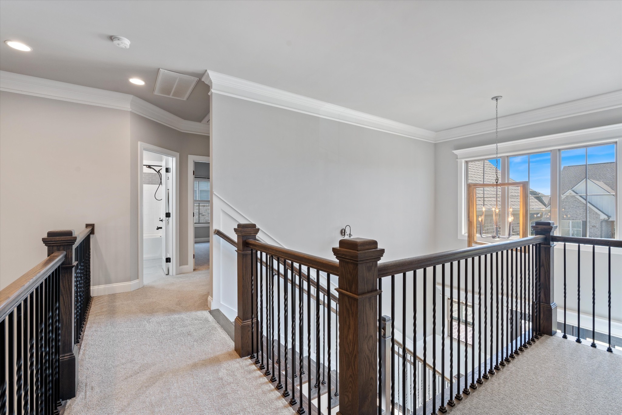 1706 Sorrell Pk Drive Spring Hill, TN 37174 - Photo 26 of 50 a view of a hallway with entryway and stairs