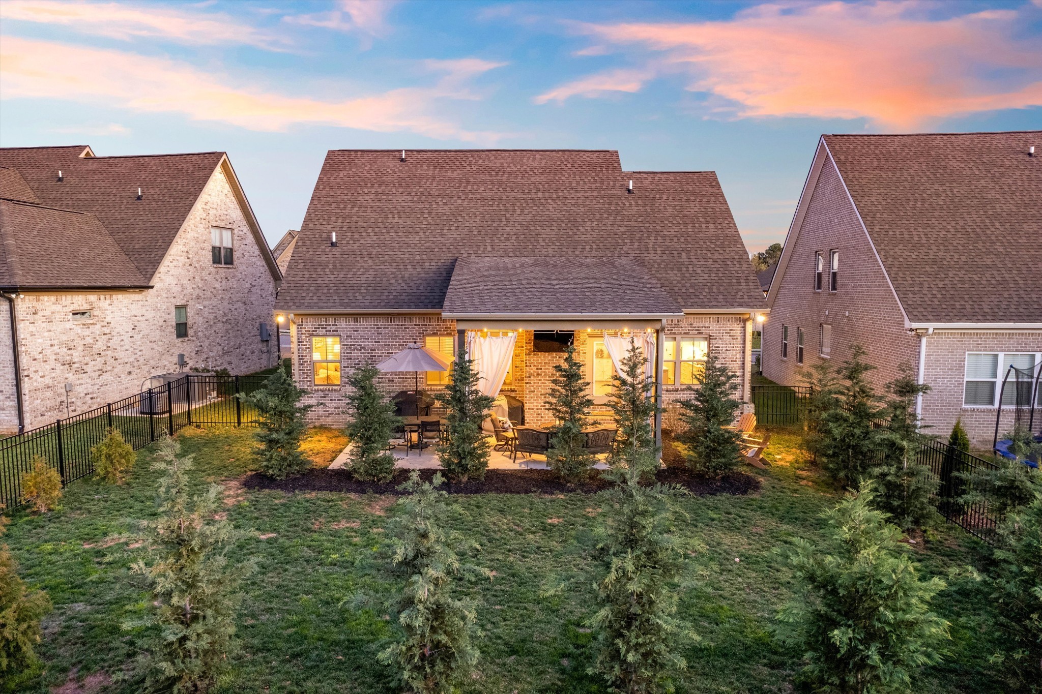 1706 Sorrell Pk Drive Spring Hill, TN 37174 - Photo 42 of 50 an aerial view of multiple houses with yard