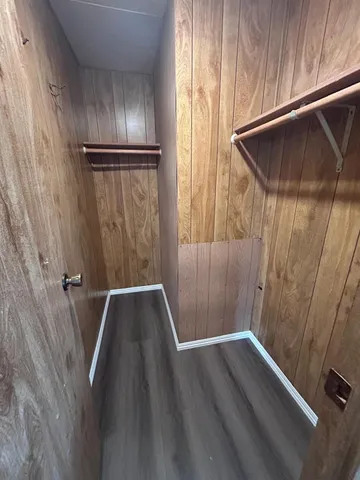 a view of wooden floor