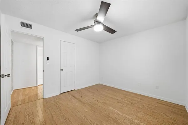 wooden floor in an empty room