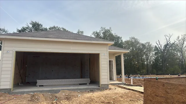 a view of a door of the house
