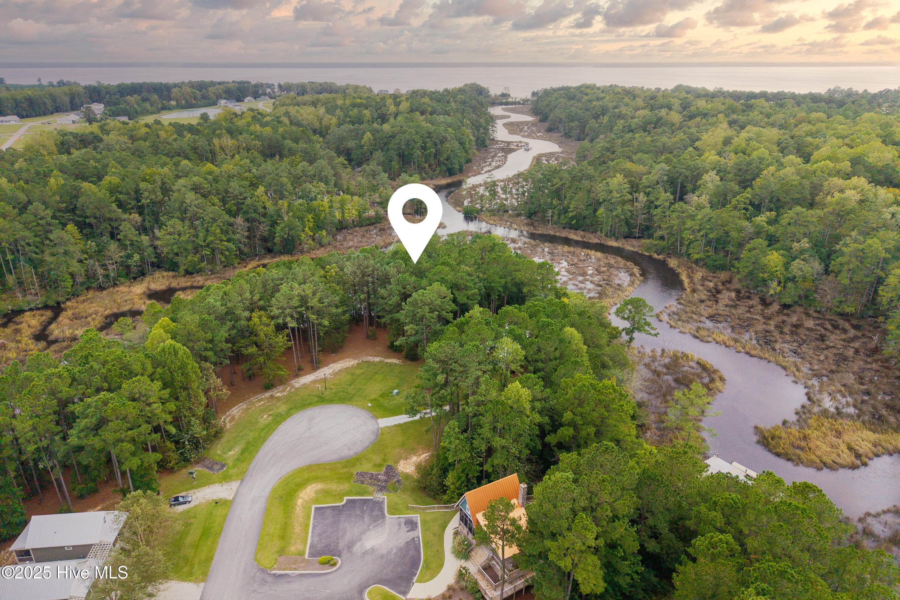 1054 Mill Creek Road Minnesott Beach, NC 28510 - Photo 6 of 13 Aerial View