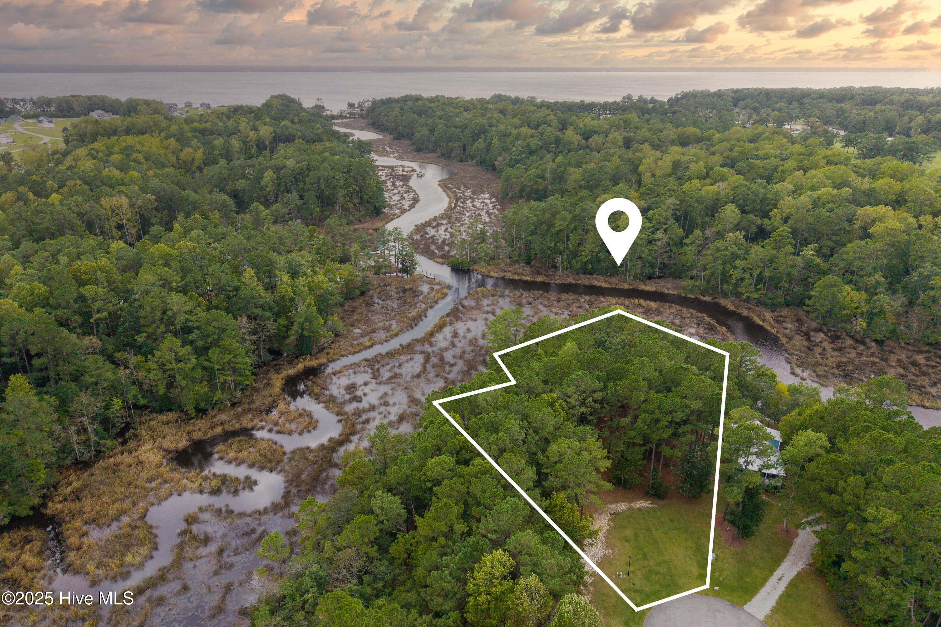 1054 Mill Creek Road Minnesott Beach, NC 28510 - Photo 7 of 13 Aerial View