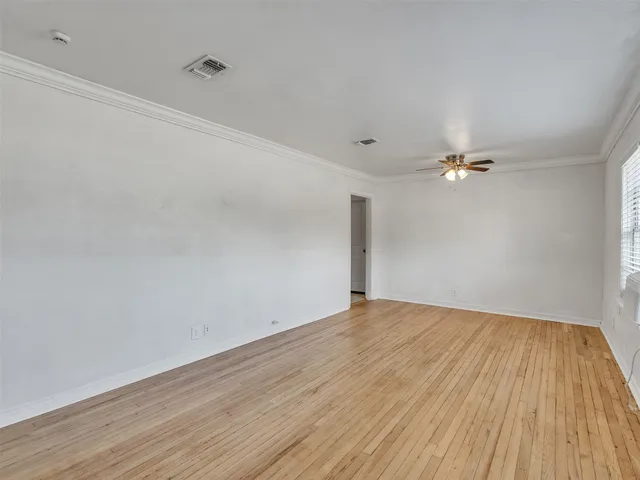 wooden floor in an empty room