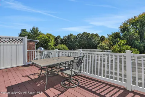 a view of a roof deck