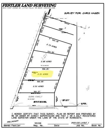 $165,000 | Xxxx Xxxx Hillton Road, Little Falls, MN 56345