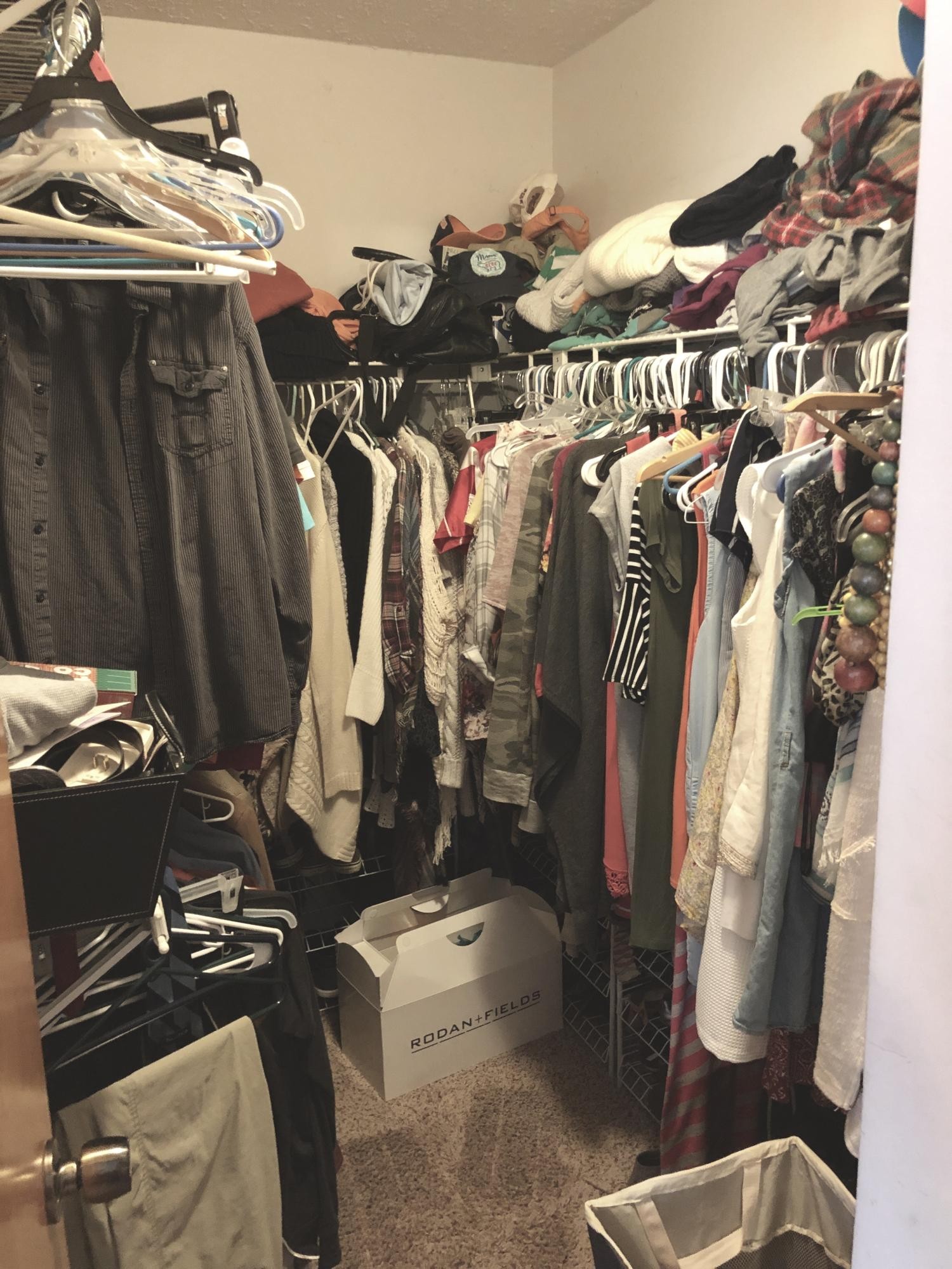 925 Tree Trunk Road Knoxville, TN 37934 - Photo 20 of 32 a view of walk in closet with clothes and shoes