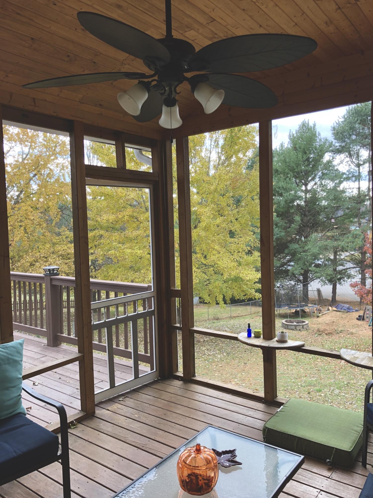 925 Tree Trunk Road Knoxville, TN 37934 - Photo 24 of 32 a view of a living room and a floor to ceiling window wooden floor