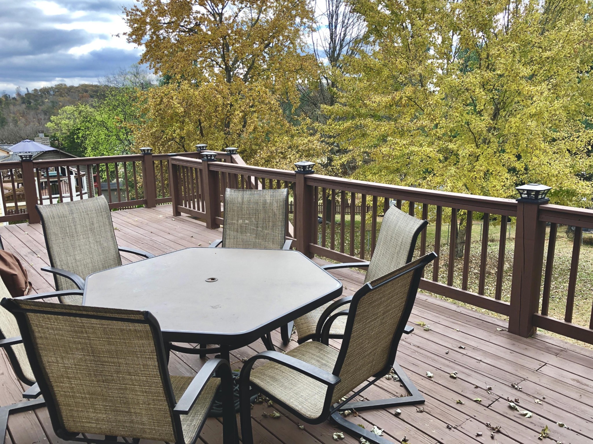 925 Tree Trunk Road Knoxville, TN 37934 - Photo 32 of 32 a view of a chairs and table on the deck
