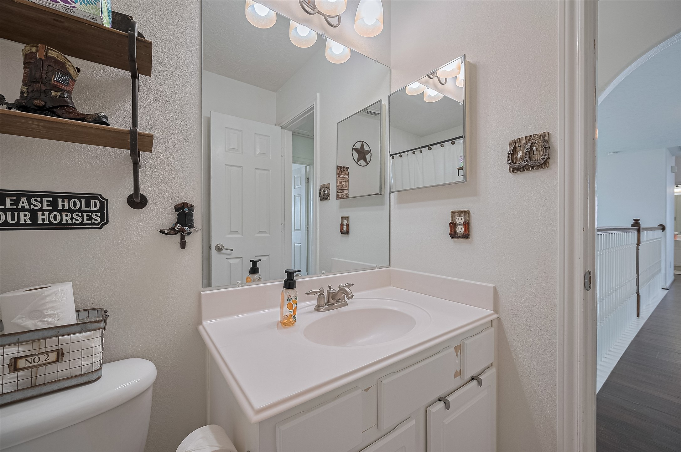 21506 Avalon Queen Drive Spring, TX 77379 - Photo 37 of 48 a bathroom with a sink toilet and shower