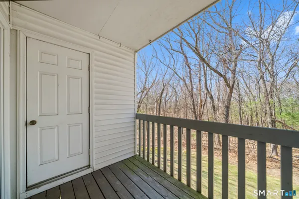 a view of a wooden fence