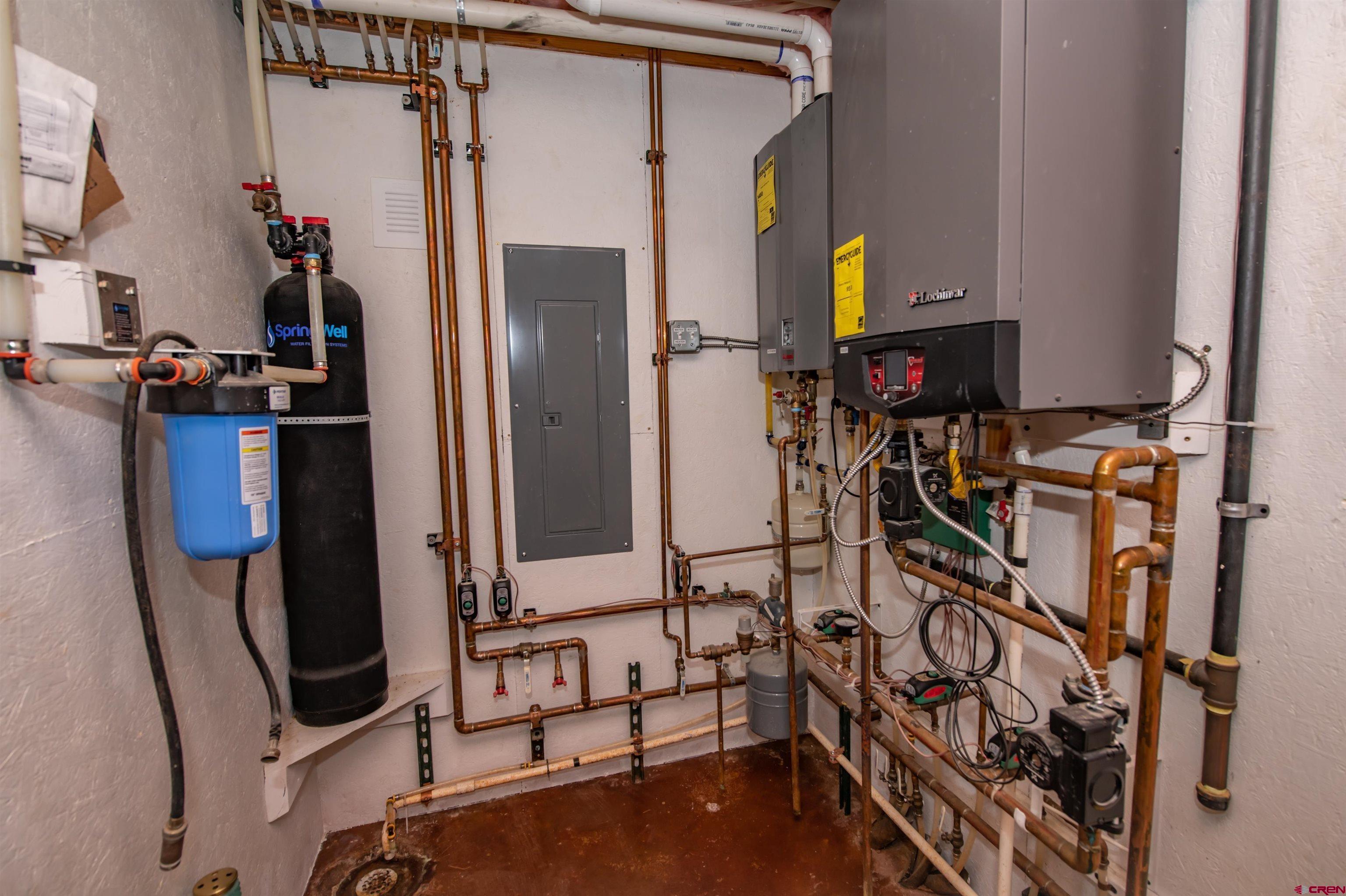 521 Spring Creek Circle Chromo, CO 81128 - Photo 31 of 35 a view of storage and utility room