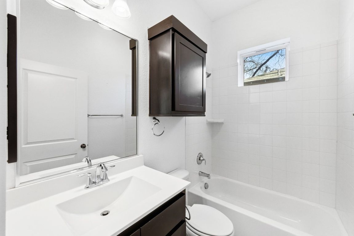 1912 Haskell Street, Unit 1 Austin, TX 78702 - Photo 15 of 23 Bathroom featuring shower / bathtub combination and vanity