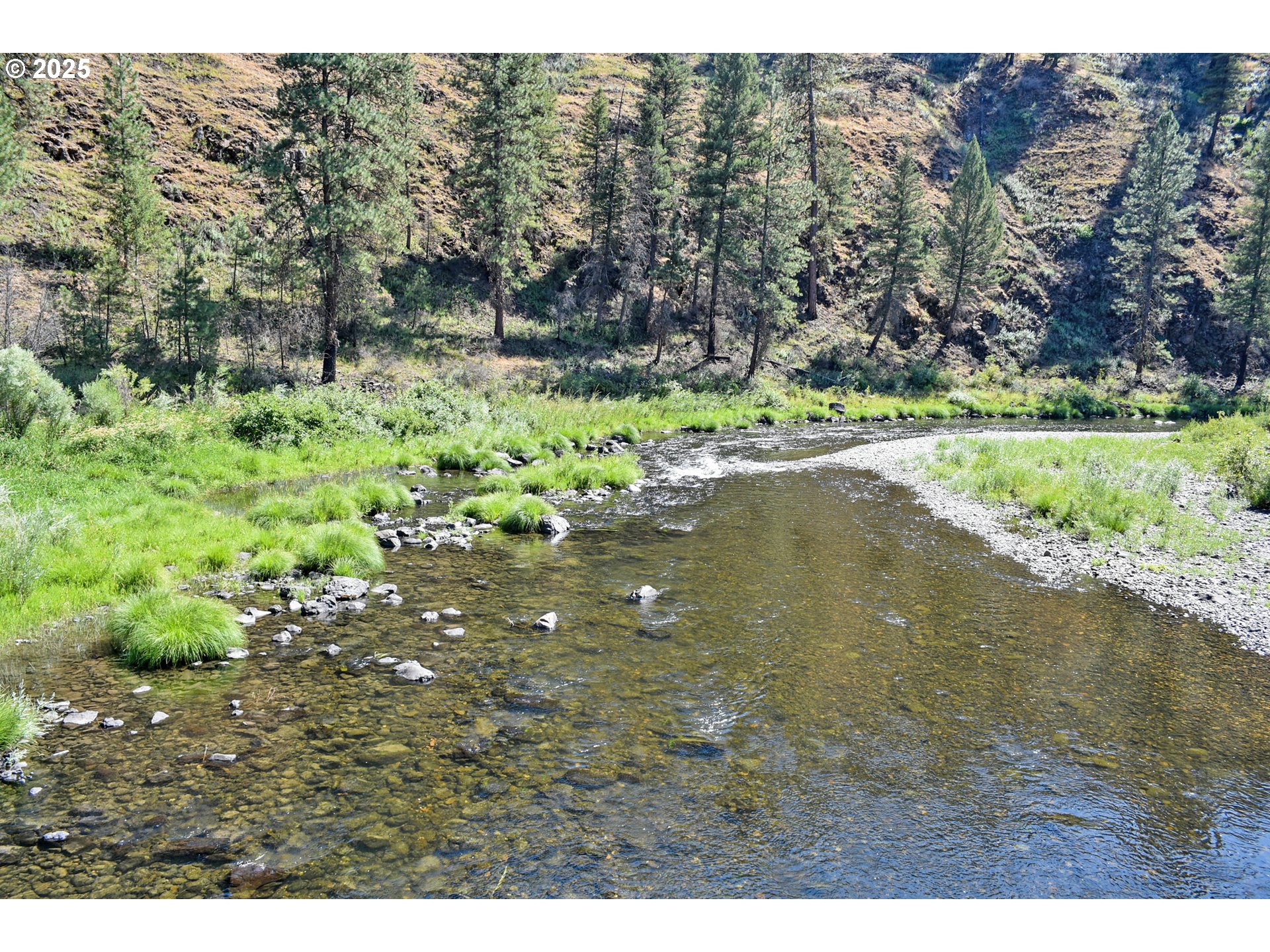 47345 Ritter Road Long Creek, OR 97856 - Photo 46 of 48 a backyard of a house with lots of green space