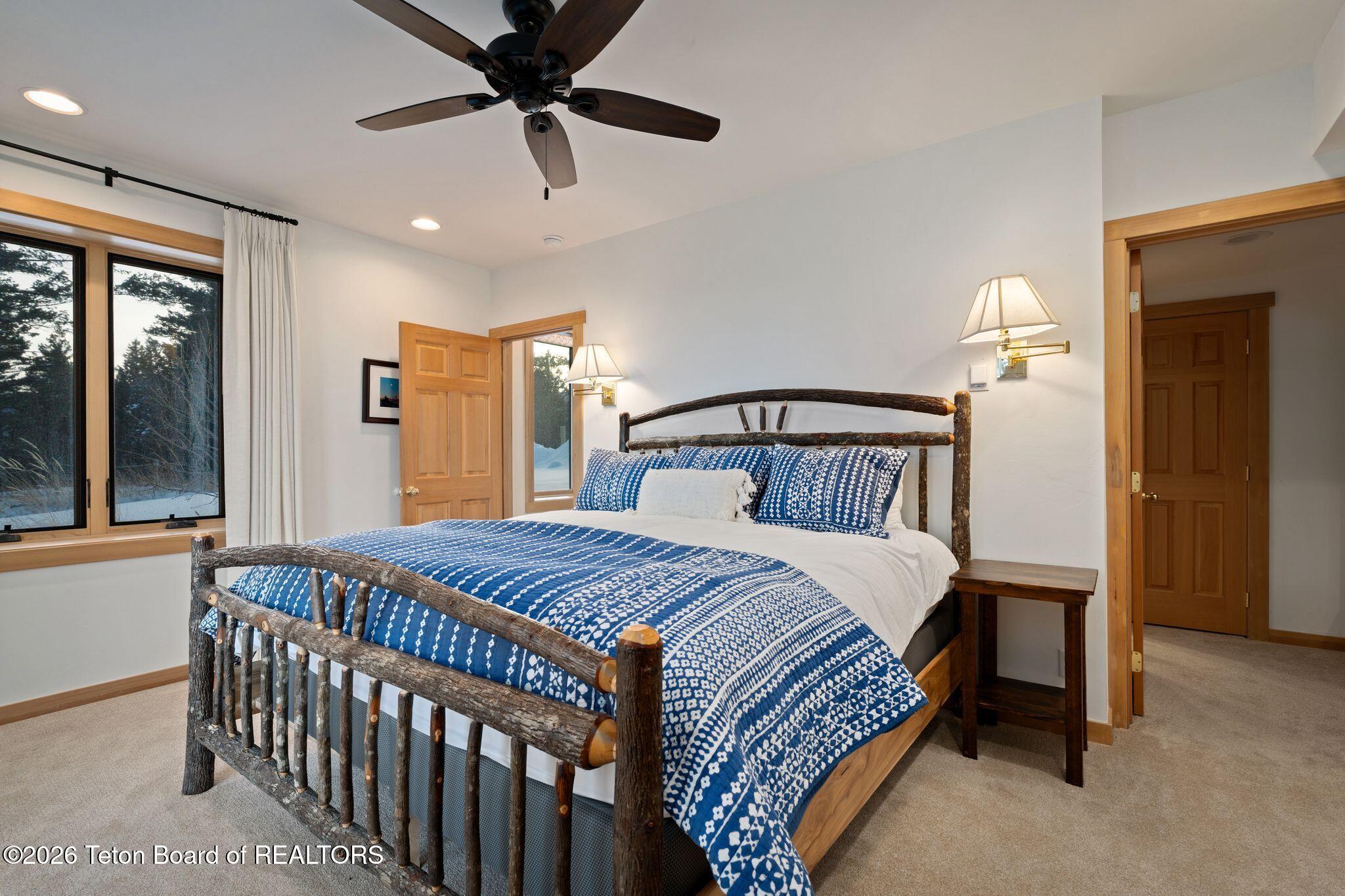5450 Dry Henderson Road Victor, ID 83455 - Photo 20 of 40 Primary Bedroom