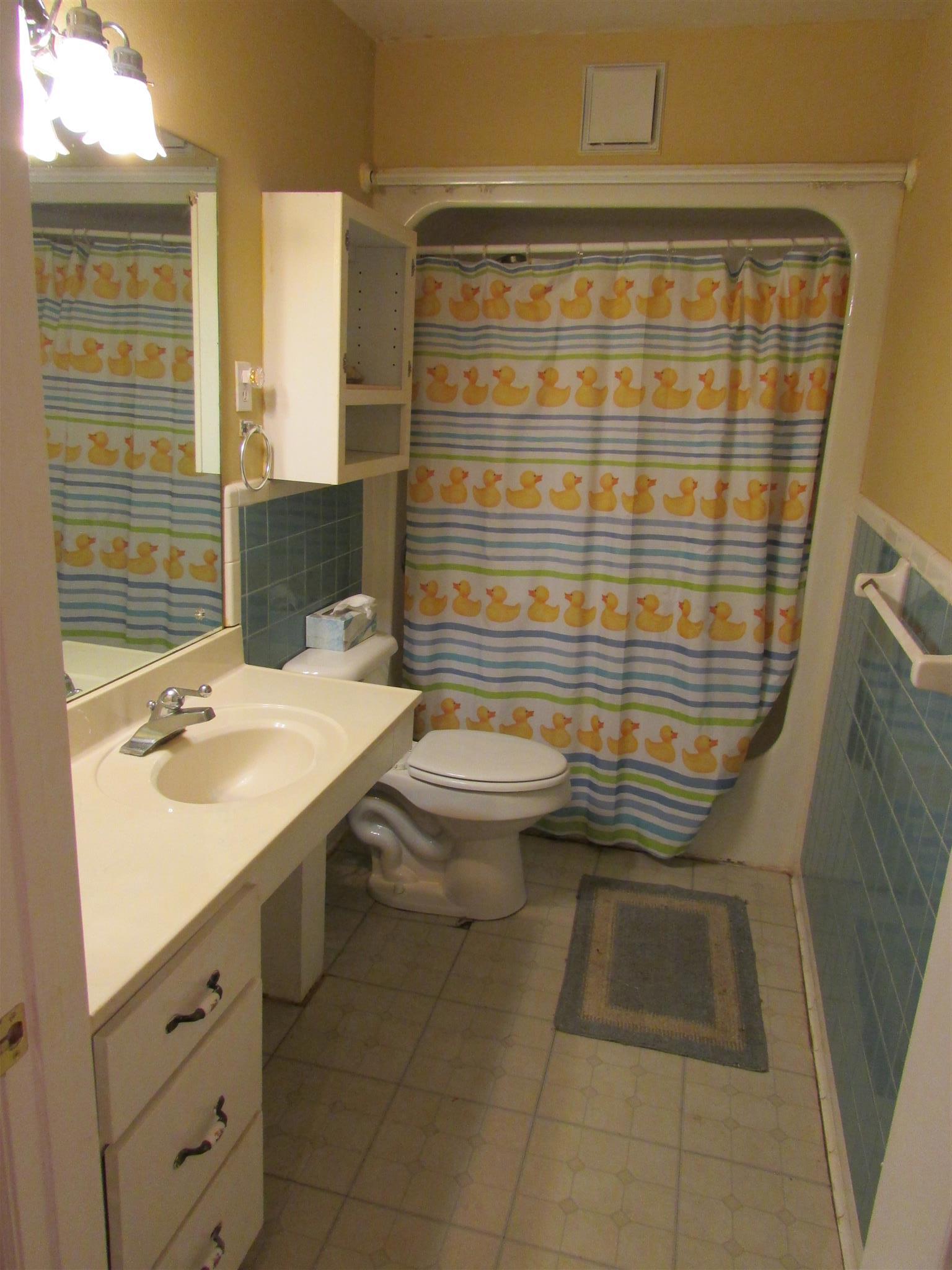 1704 3rd Avenue Manchester, TN 37355 - Photo 13 of 19 a bathroom with a sink a toilet and shower