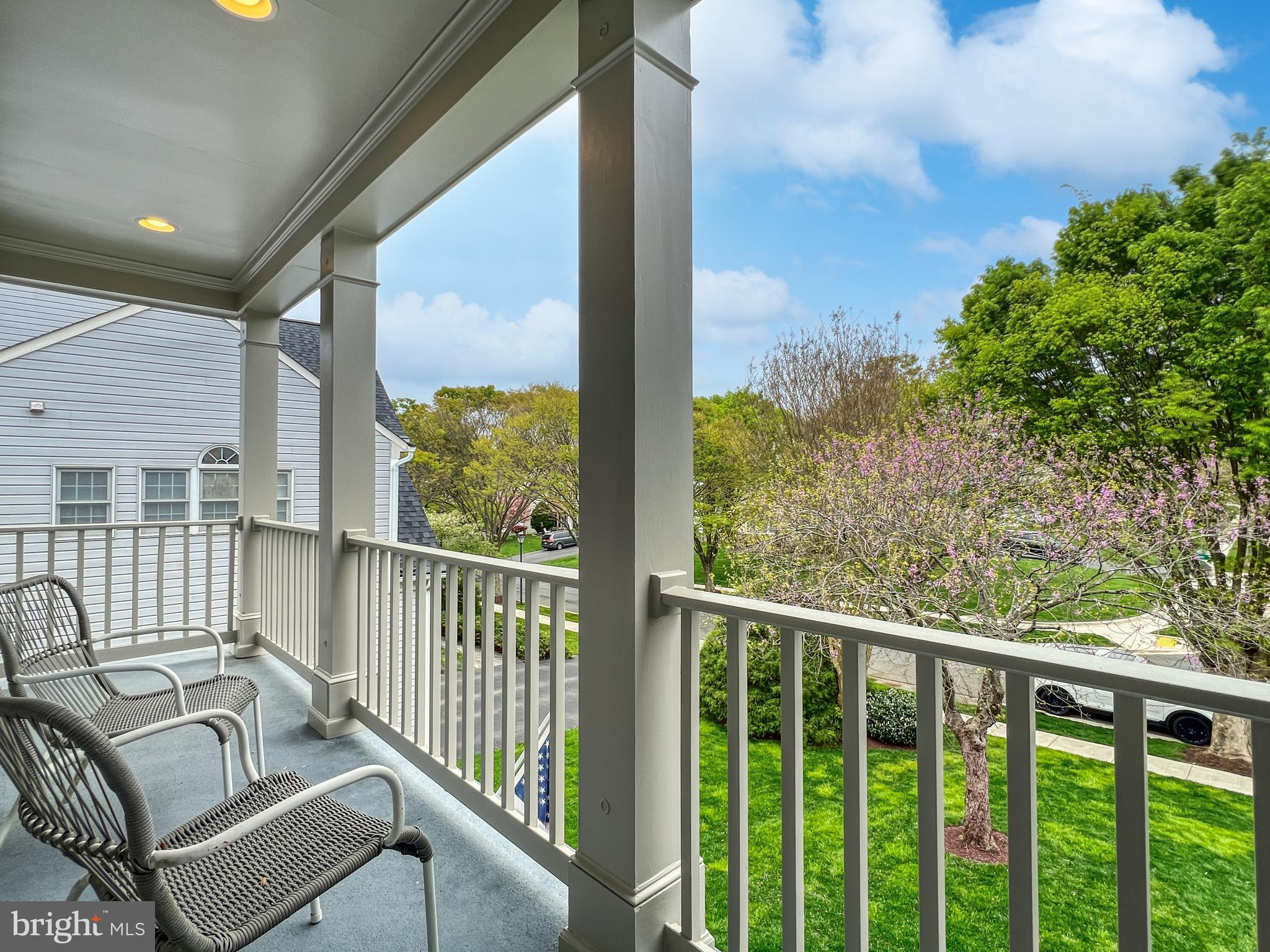 18210 Wickham Road Olney, MD 20832 - Photo 53 of 74 a view of a chair and table in the balcony