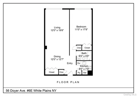 $180,000 | 56 Doyer Avenue, Unit 6E, White Plains, NY 10605