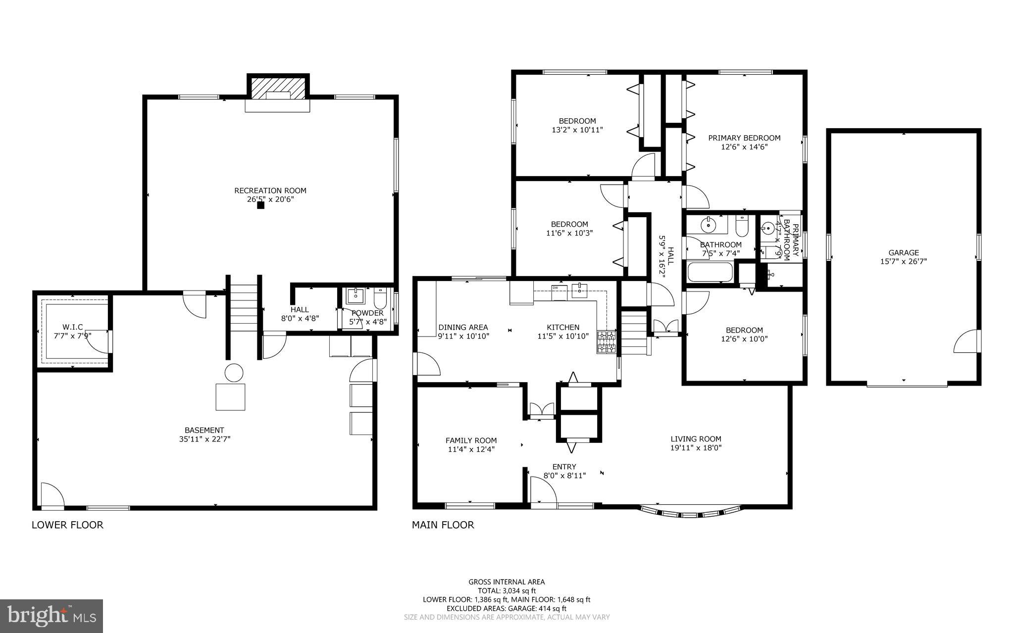 3905 Harrison Road Beltsville, MD 20705 - Photo 34 of 36 overall floorplan