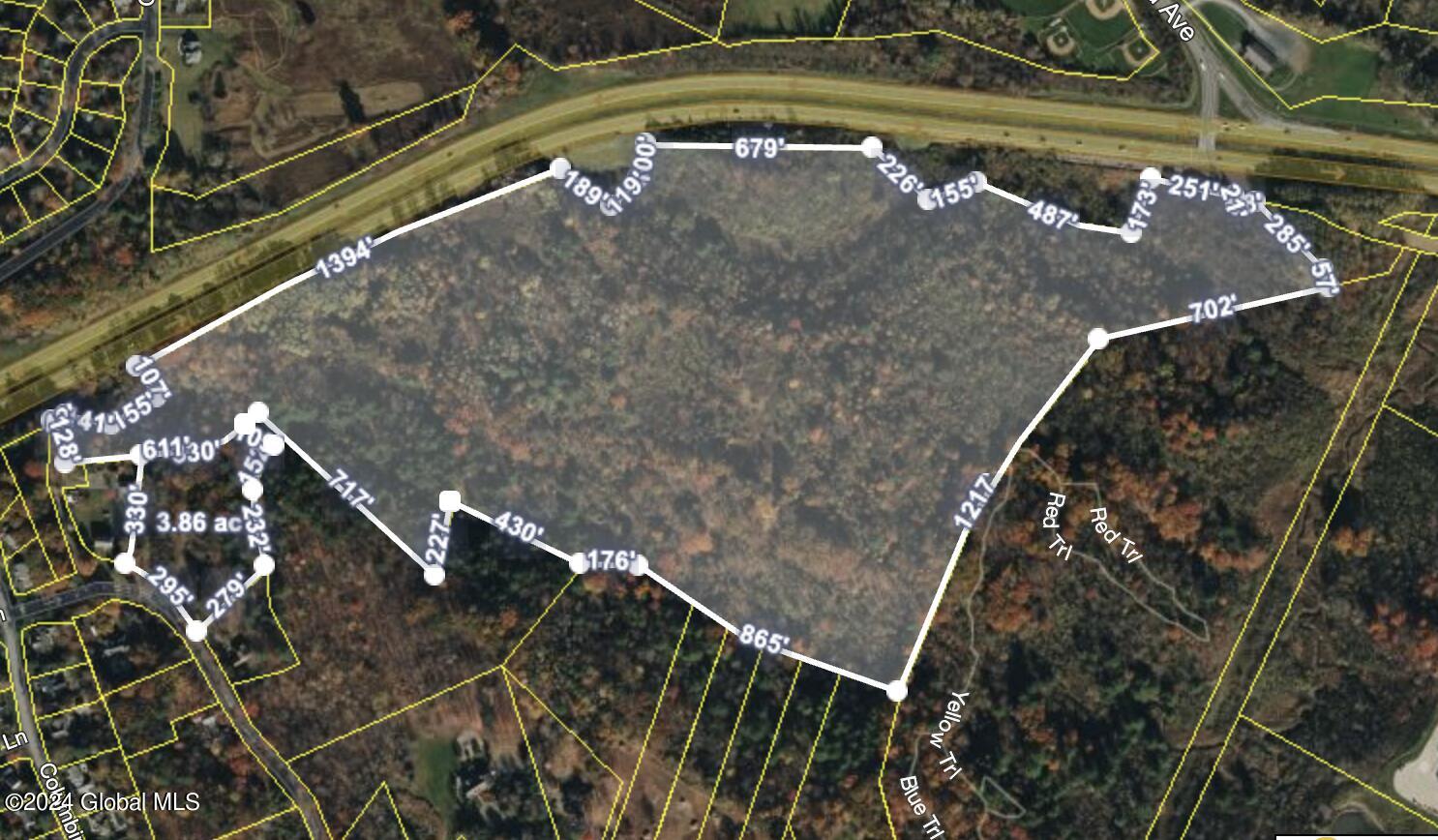L16 Oakwood Road Bethlehem, NY 12077 - Photo 2 of 2 01 Aerial Screenshot 2024-07-24 at 4.40.