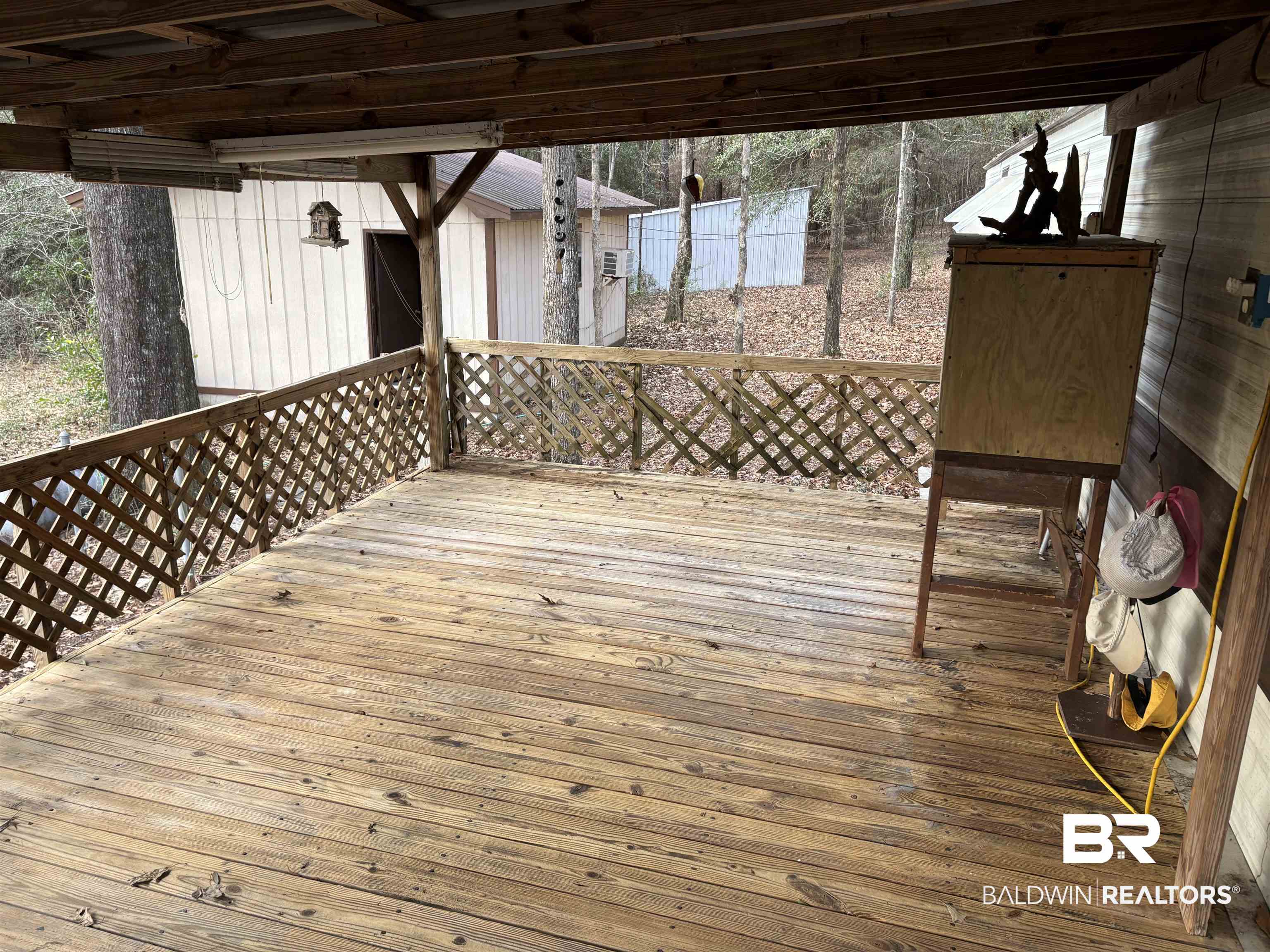 15575 Rogers Drive Chunchula, AL 36521 - Photo 13 of 42 View of deck