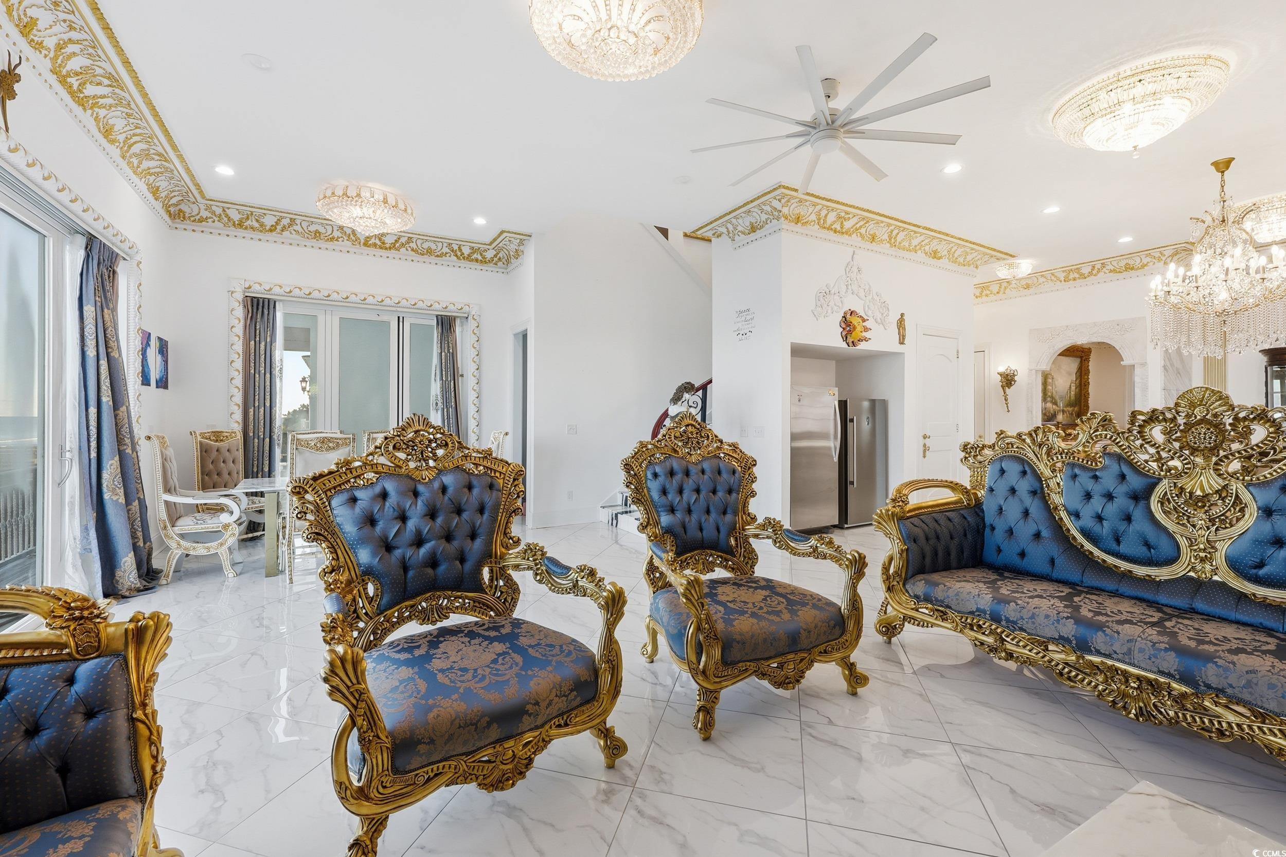 123 Pioneer Loop Georgetown, SC 29440 - Photo 15 of 40 Common area with ornamental molding