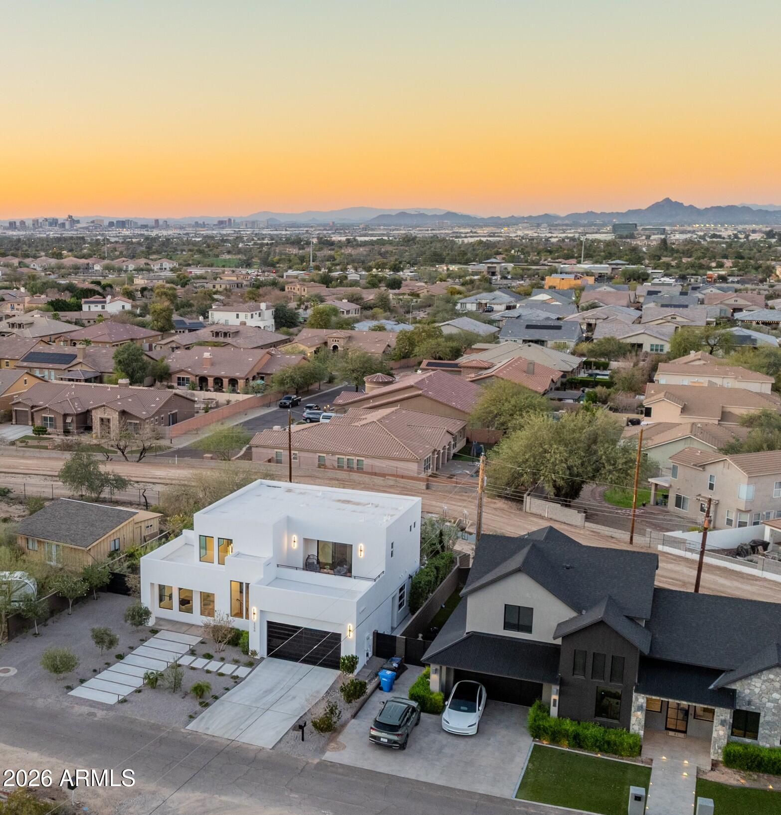3350 East Highline Canal Road Phoenix, AZ 85042 - Photo 91 of 105 an aerial view of a house
