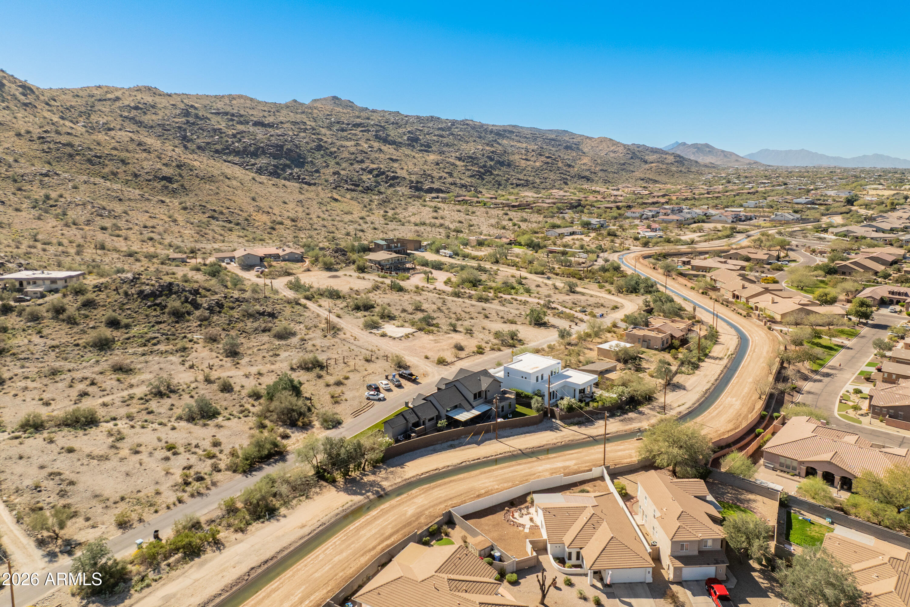 3350 East Highline Canal Road Phoenix, AZ 85042 - Photo 96 of 105 view of city and mountain