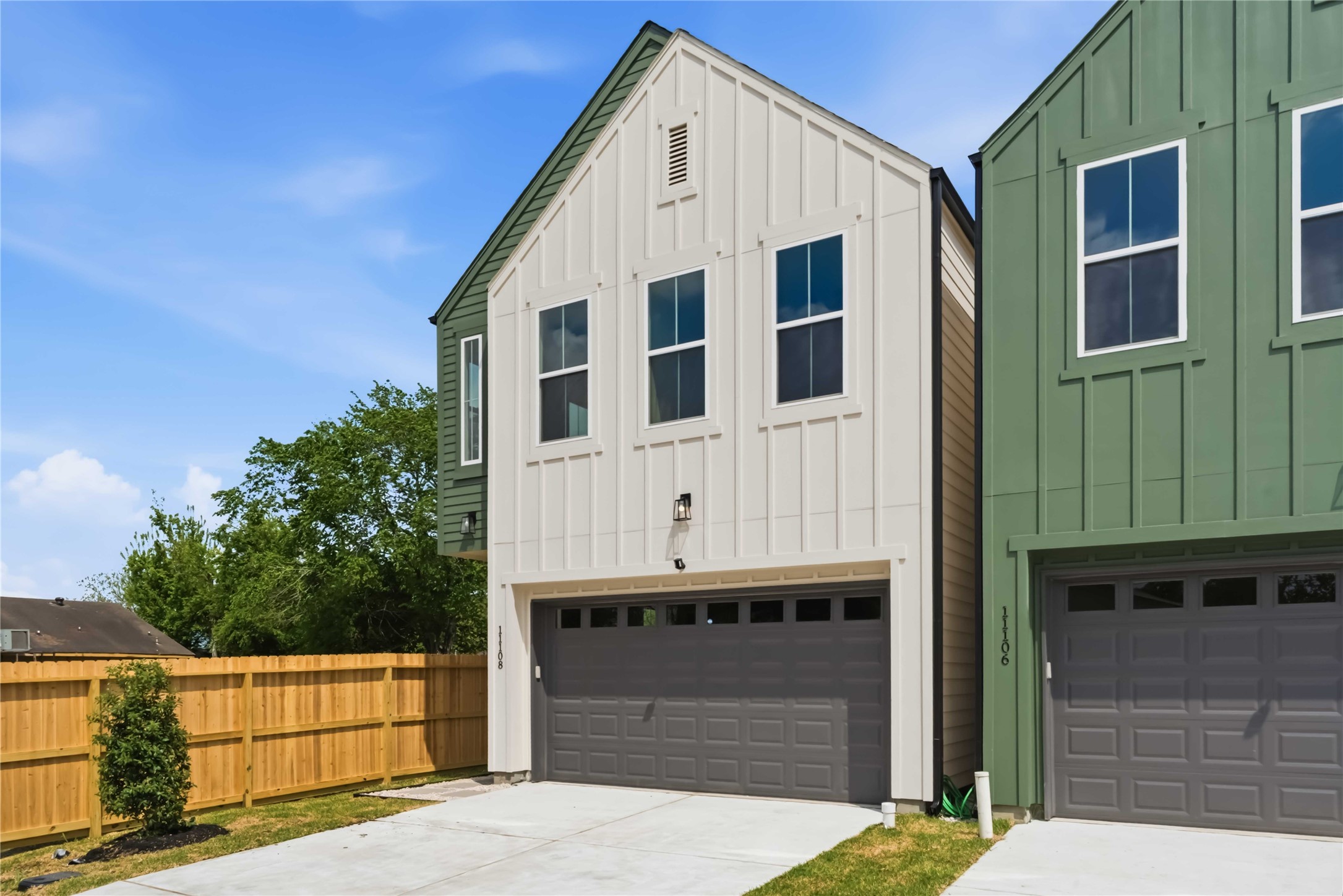 11108 Bauman Road Houston, TX 77076 - Photo 25 of 25 a front view of a house with garage