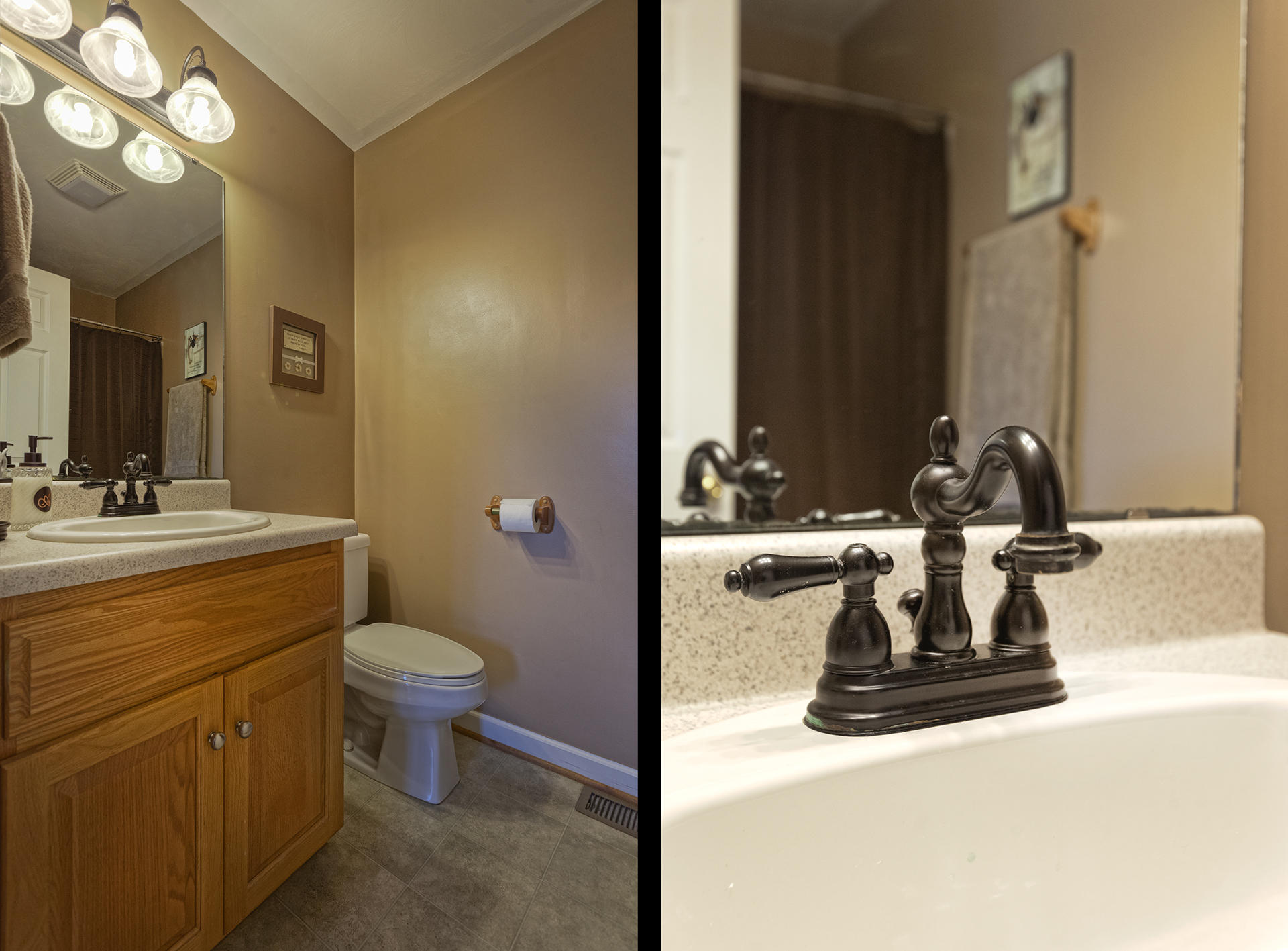 5533 Roanoke Road Troutville, VA 24175 - Photo 16 of 45 a bathroom with a sink and a toilet