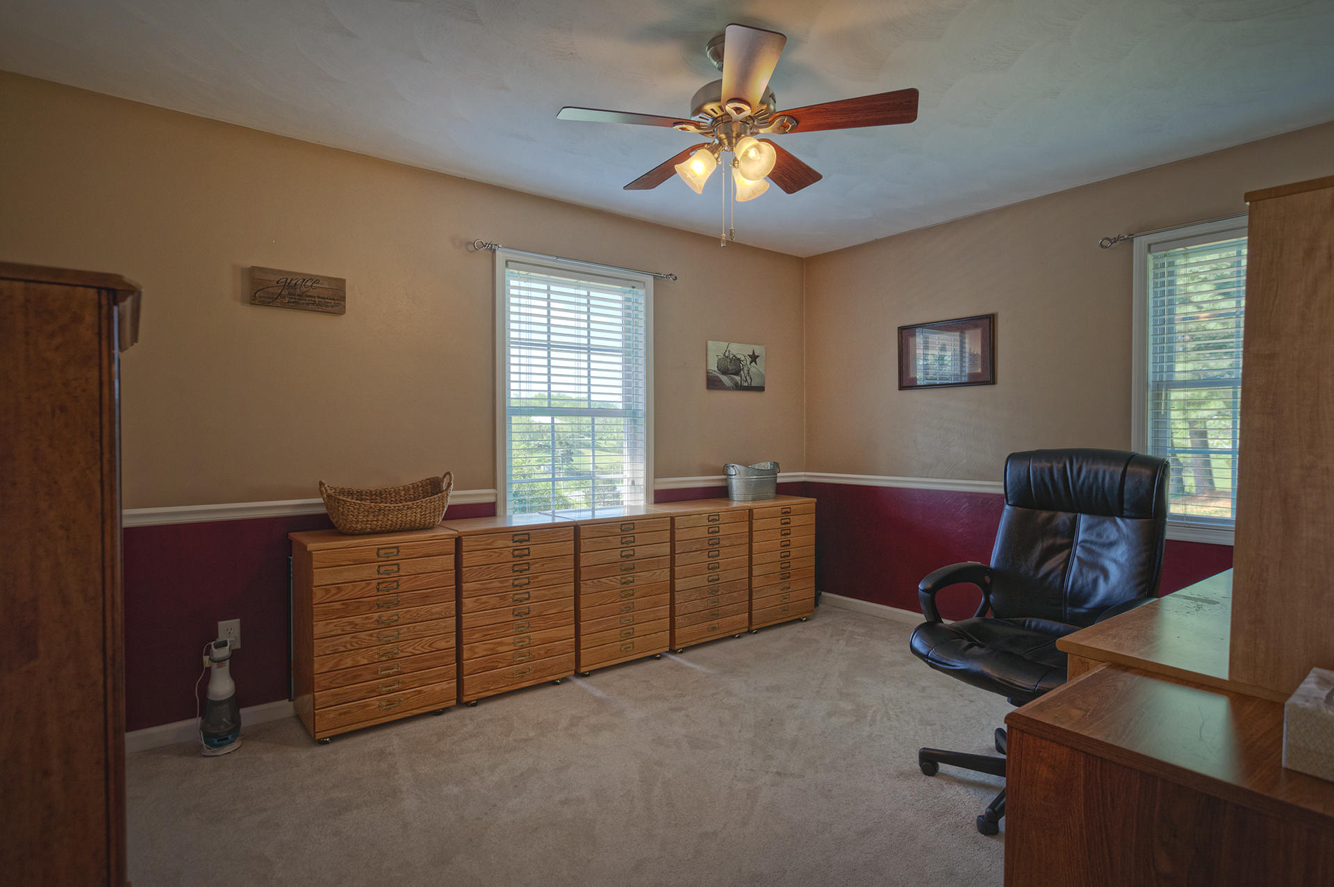 5533 Roanoke Road Troutville, VA 24175 - Photo 22 of 45 a bed room with furniture and a window