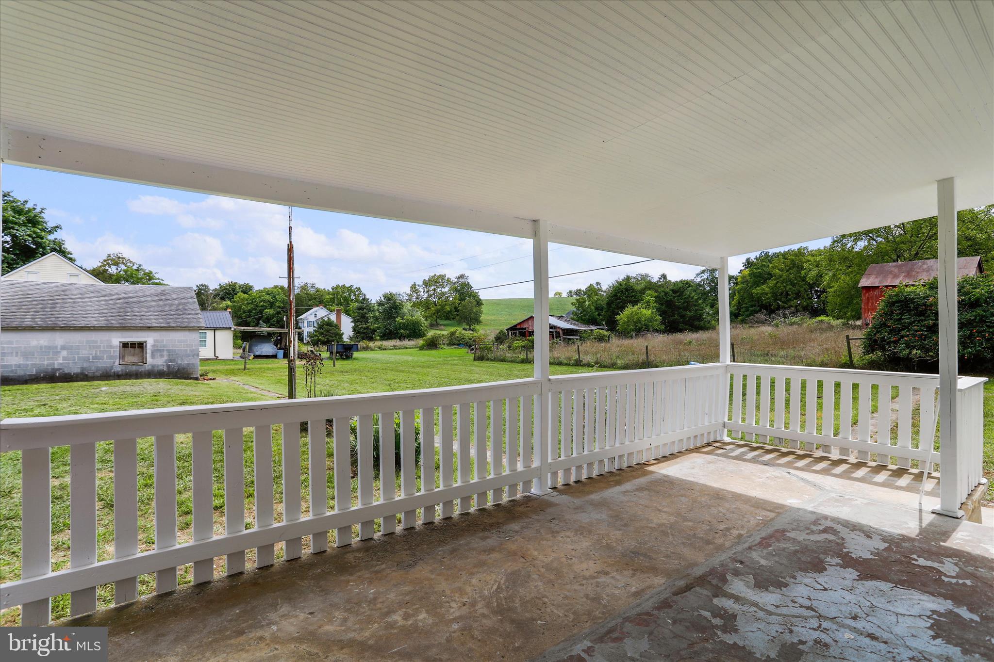 15225 Fairview Road Clear Spring, MD 21722 - Photo 35 of 43 a view of a fence and deck