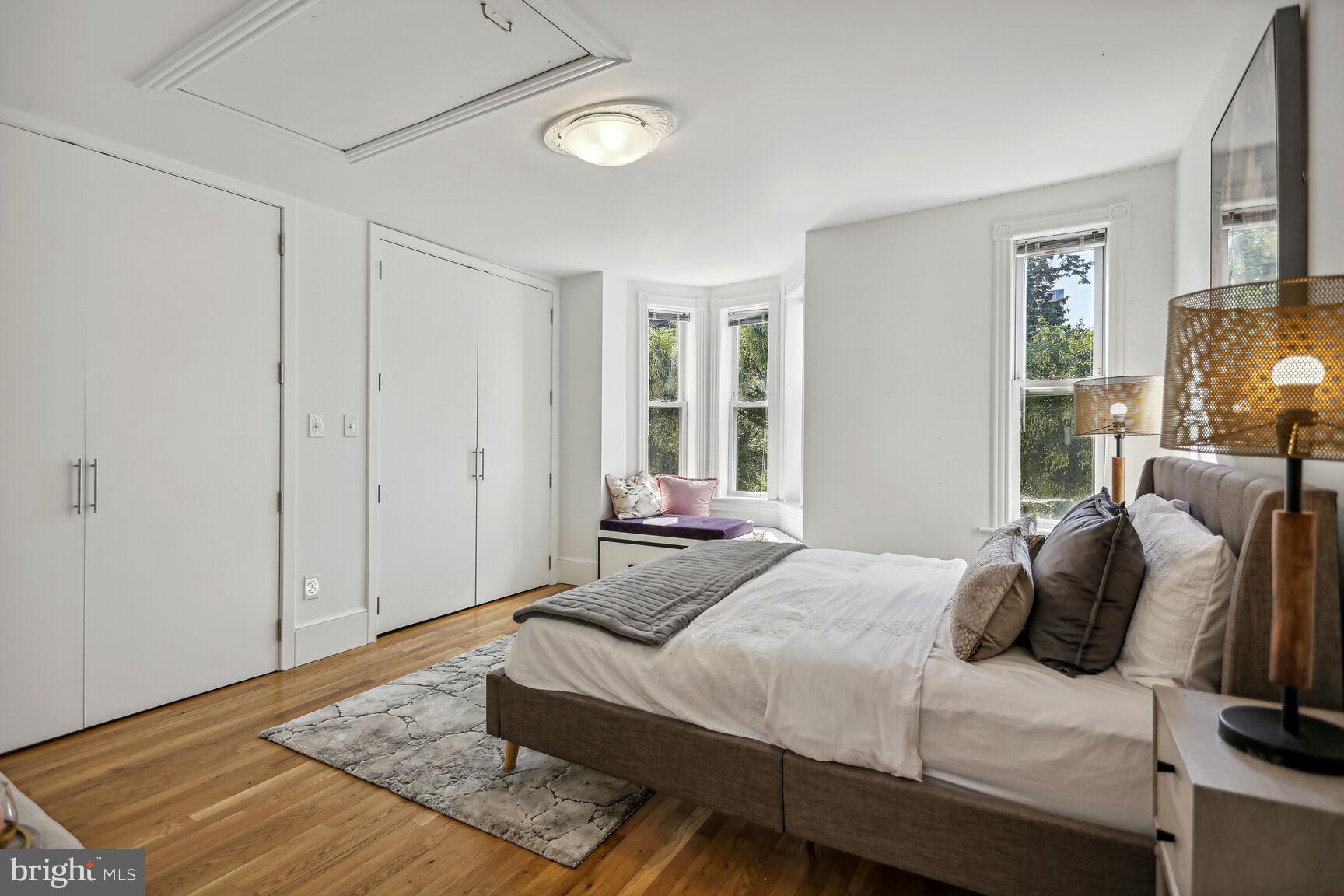 425 5th Street Northeast Washington, DC 20002 - Photo 11 of 25 a bedroom with a bed and window