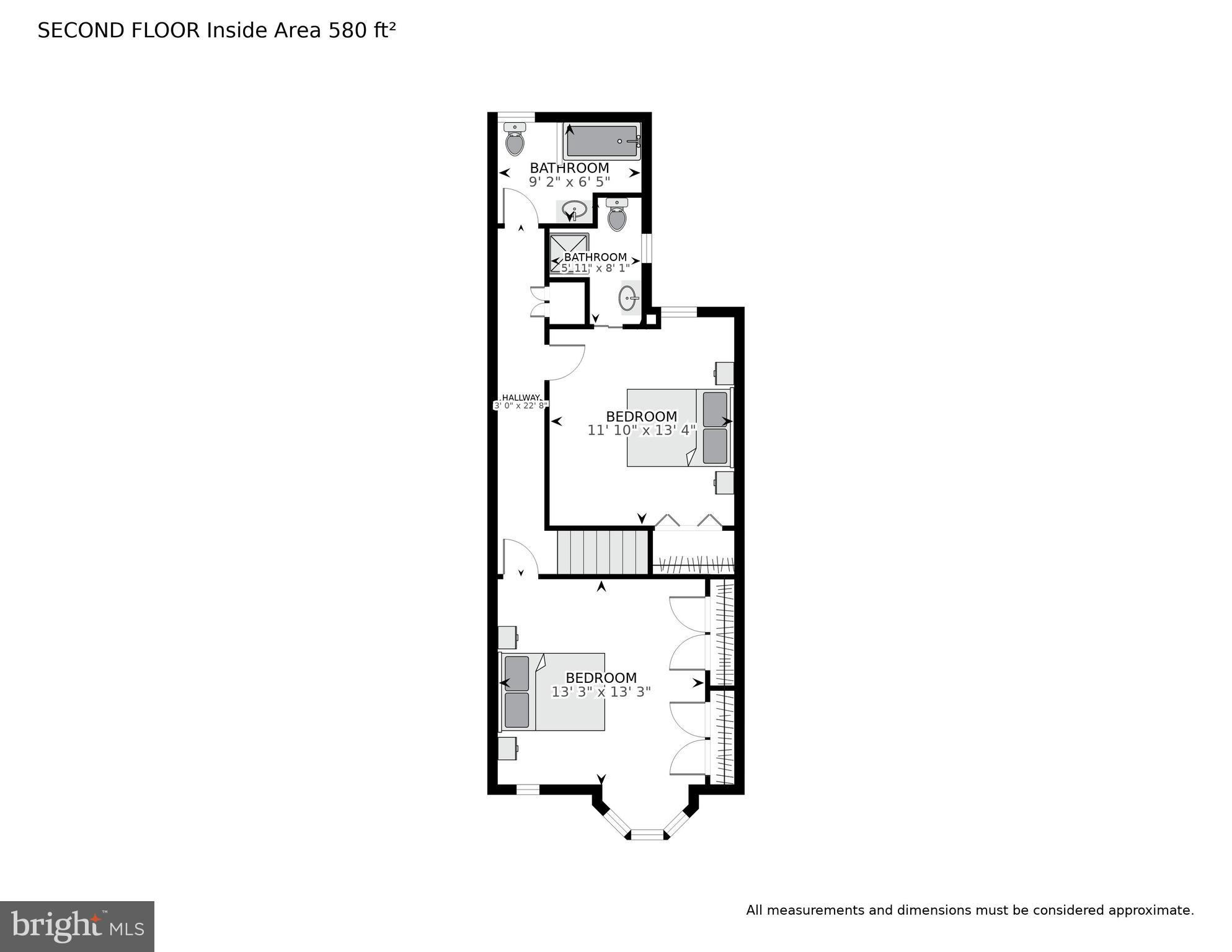 425 5th Street Northeast Washington, DC 20002 - Photo 24 of 25 a picture of a floor plan