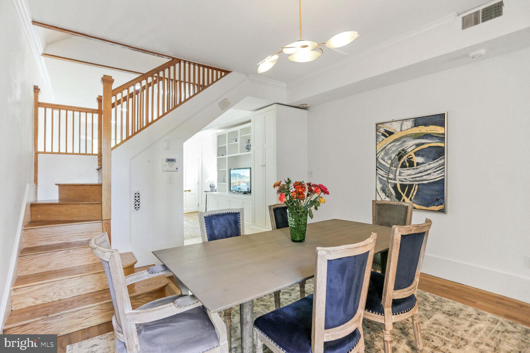 425 5th Street Northeast Washington, DC 20002 - Photo 8 of 25 a view of a dining room with furniture and wooden floor