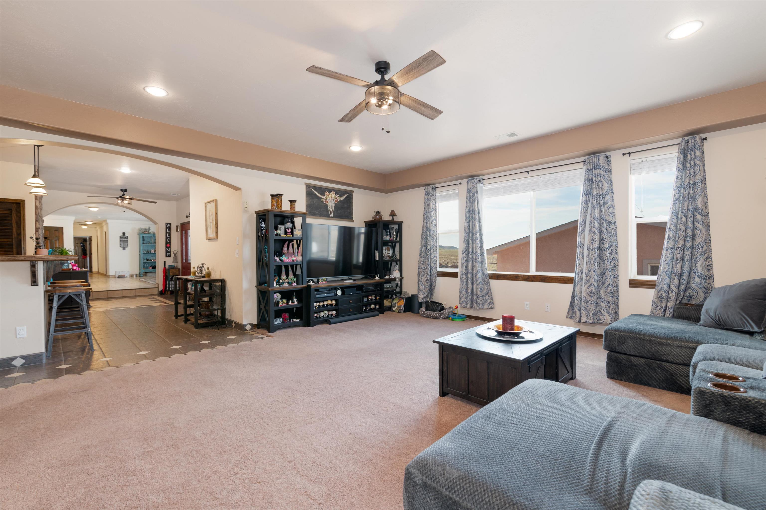 33376 Mill Tailing Road Whitewater, CO 81527 - Photo 13 of 42 a view of a livingroom with furniture and a ceiling fan