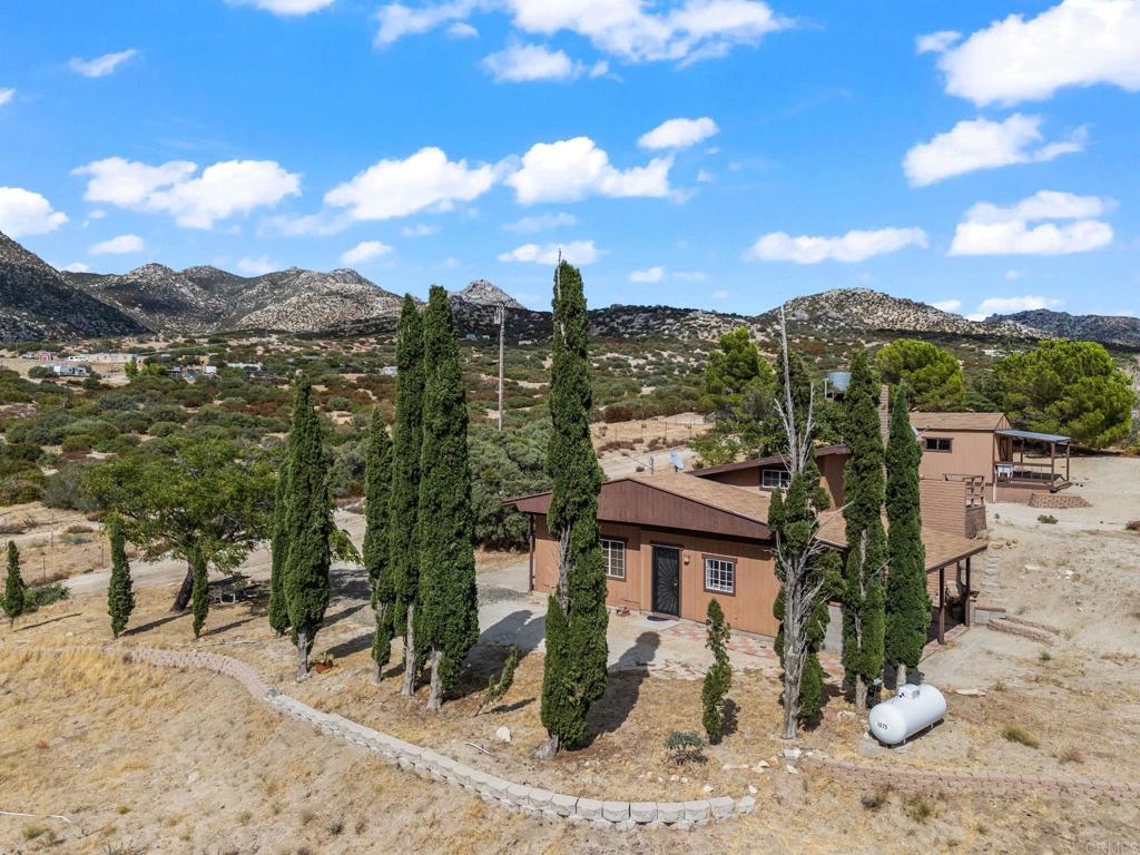 37882 Montezuma Valley Road Ranchita, CA 92066 - Photo 1 of 1 a view of a house with a backyard