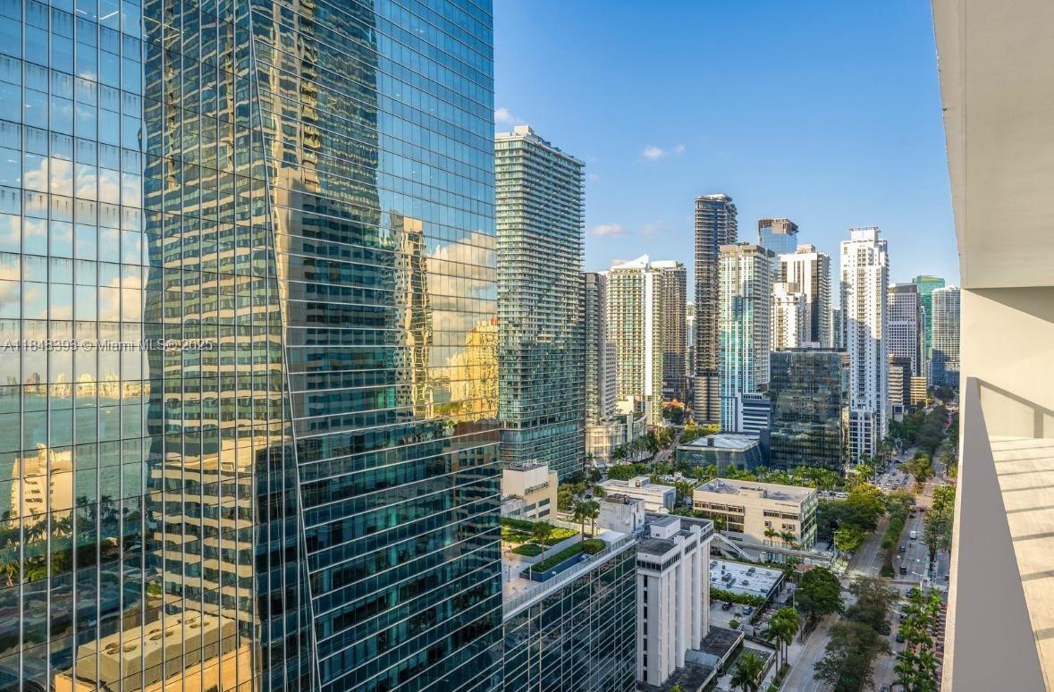 1451 Brickell Avenue, Unit 2505 Miami, FL 33131 - Photo 21 of 30 a view of city with tall buildings