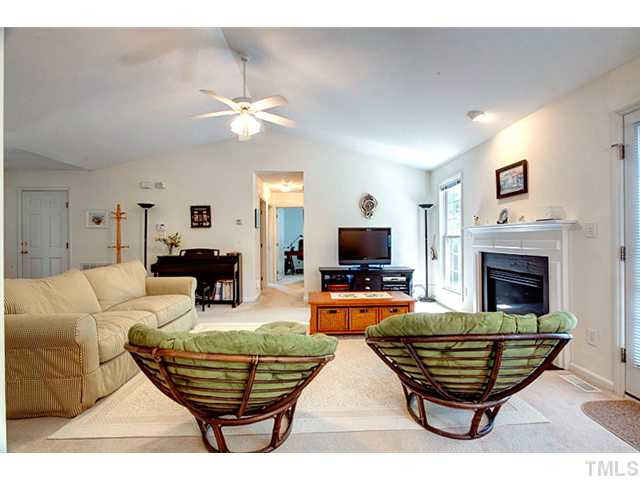502 Windcrest Road Durham, NC 27713 - Photo 4 of 21 The living room as viewed from the dining room. Living Room