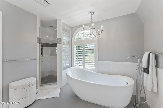 a view of a lake with houses